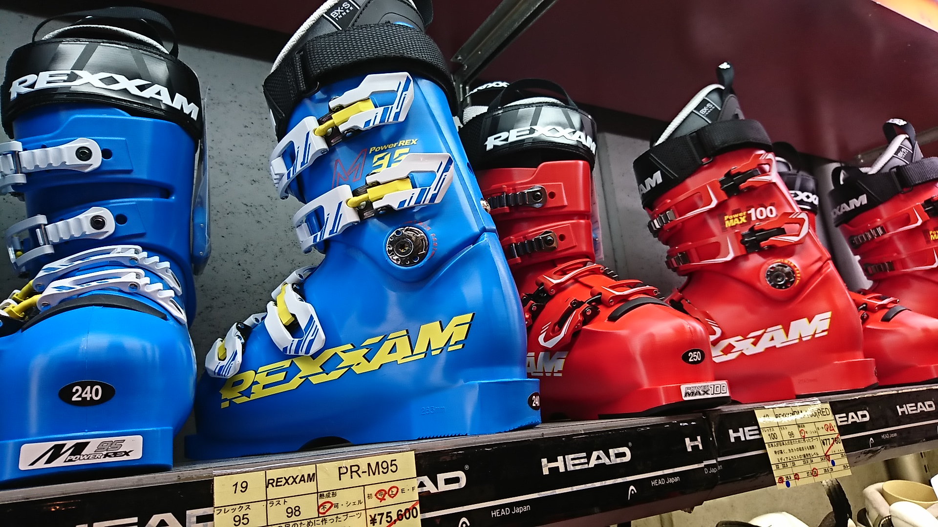 REXXAM SKIBOOTS 入荷いたしました！